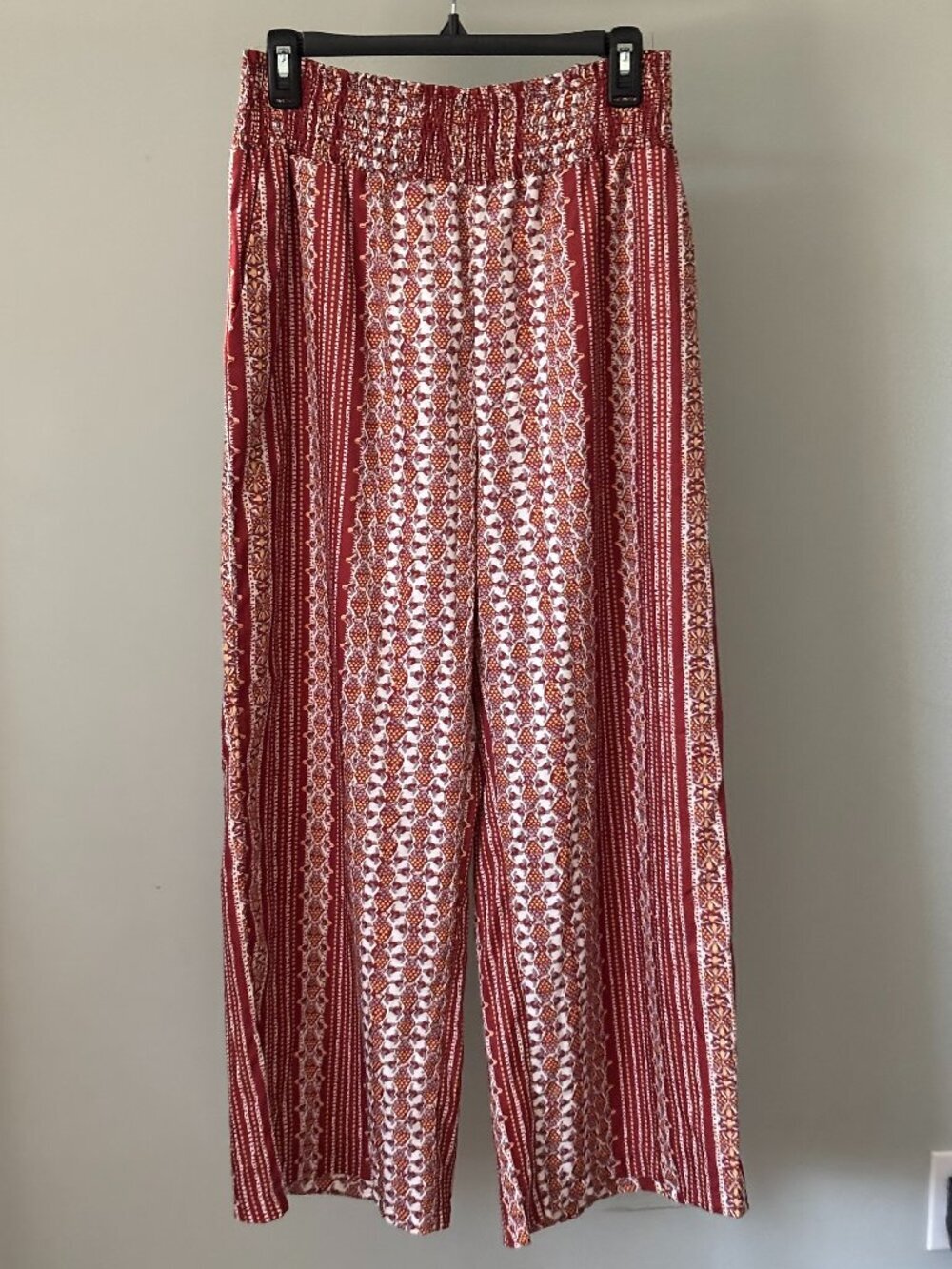 Cupshe Tribal Print Wide Leg Pants NWT Size L